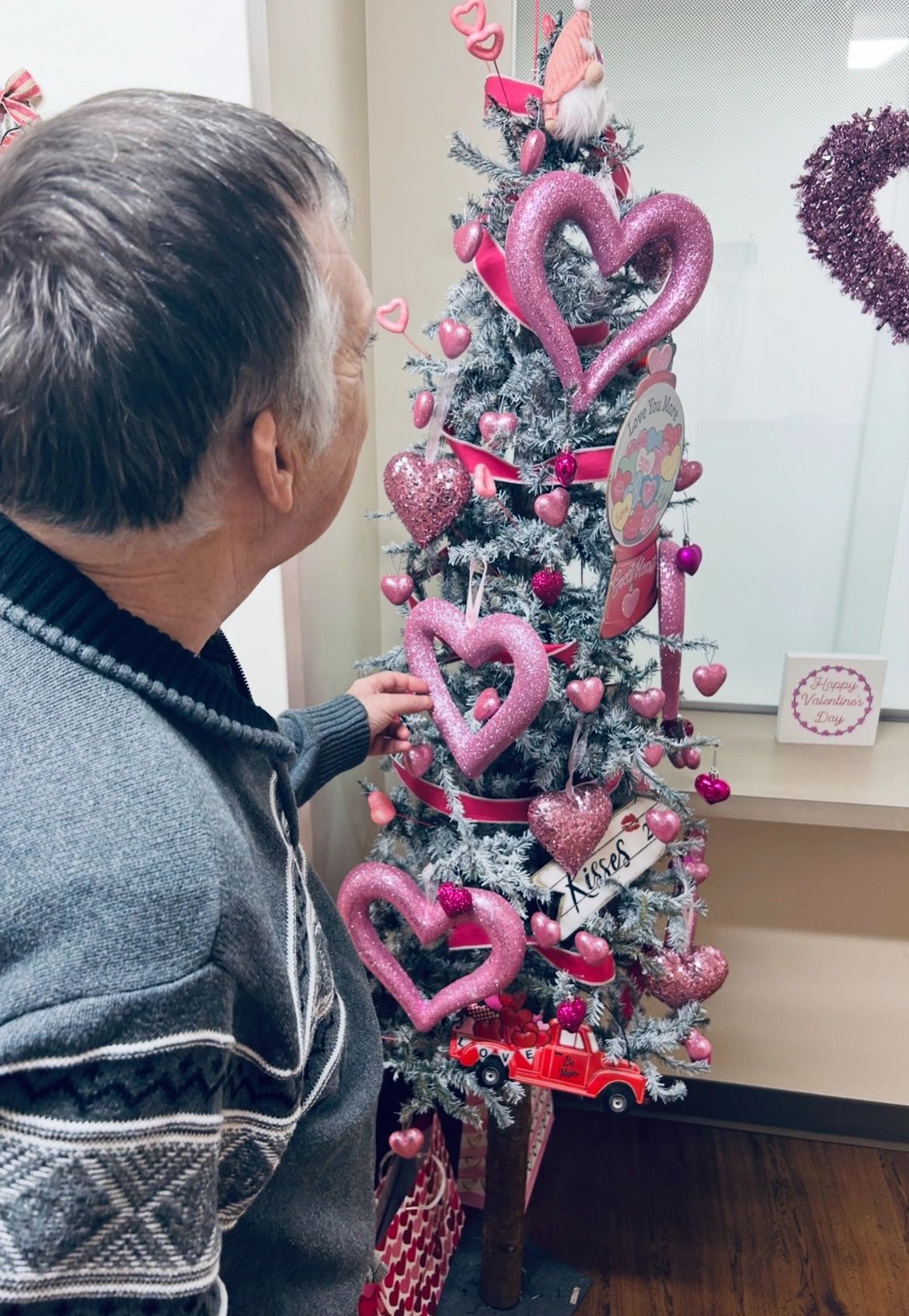 Caregiver and client enjoying companionship activities